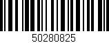 Código de barras (EAN, GTIN, SKU, ISBN): '50280825'