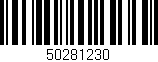 Código de barras (EAN, GTIN, SKU, ISBN): '50281230'