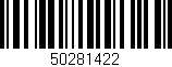Código de barras (EAN, GTIN, SKU, ISBN): '50281422'