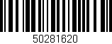 Código de barras (EAN, GTIN, SKU, ISBN): '50281620'