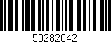 Código de barras (EAN, GTIN, SKU, ISBN): '50282042'