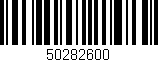 Código de barras (EAN, GTIN, SKU, ISBN): '50282600'