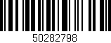 Código de barras (EAN, GTIN, SKU, ISBN): '50282798'