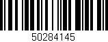 Código de barras (EAN, GTIN, SKU, ISBN): '50284145'