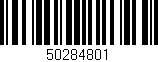 Código de barras (EAN, GTIN, SKU, ISBN): '50284801'