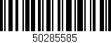 Código de barras (EAN, GTIN, SKU, ISBN): '50285585'
