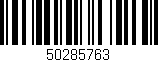 Código de barras (EAN, GTIN, SKU, ISBN): '50285763'