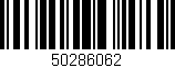 Código de barras (EAN, GTIN, SKU, ISBN): '50286062'