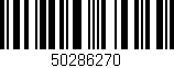 Código de barras (EAN, GTIN, SKU, ISBN): '50286270'