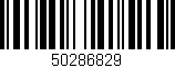 Código de barras (EAN, GTIN, SKU, ISBN): '50286829'