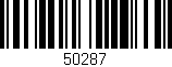 Código de barras (EAN, GTIN, SKU, ISBN): '50287'