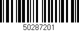 Código de barras (EAN, GTIN, SKU, ISBN): '50287201'
