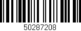 Código de barras (EAN, GTIN, SKU, ISBN): '50287208'