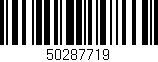 Código de barras (EAN, GTIN, SKU, ISBN): '50287719'