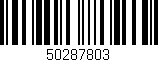 Código de barras (EAN, GTIN, SKU, ISBN): '50287803'
