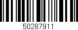 Código de barras (EAN, GTIN, SKU, ISBN): '50287911'