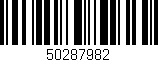 Código de barras (EAN, GTIN, SKU, ISBN): '50287982'