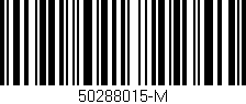 Código de barras (EAN, GTIN, SKU, ISBN): '50288015-M'