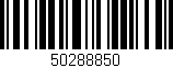 Código de barras (EAN, GTIN, SKU, ISBN): '50288850'