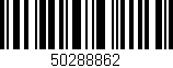 Código de barras (EAN, GTIN, SKU, ISBN): '50288862'