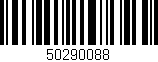 Código de barras (EAN, GTIN, SKU, ISBN): '50290088'