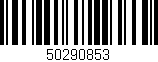 Código de barras (EAN, GTIN, SKU, ISBN): '50290853'