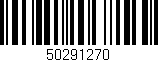 Código de barras (EAN, GTIN, SKU, ISBN): '50291270'