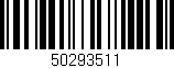 Código de barras (EAN, GTIN, SKU, ISBN): '50293511'