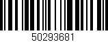 Código de barras (EAN, GTIN, SKU, ISBN): '50293681'