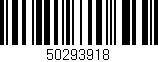 Código de barras (EAN, GTIN, SKU, ISBN): '50293918'