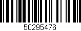 Código de barras (EAN, GTIN, SKU, ISBN): '50295476'
