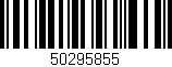 Código de barras (EAN, GTIN, SKU, ISBN): '50295855'