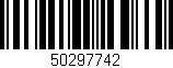 Código de barras (EAN, GTIN, SKU, ISBN): '50297742'