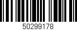 Código de barras (EAN, GTIN, SKU, ISBN): '50299178'
