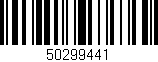 Código de barras (EAN, GTIN, SKU, ISBN): '50299441'