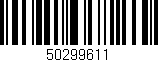 Código de barras (EAN, GTIN, SKU, ISBN): '50299611'