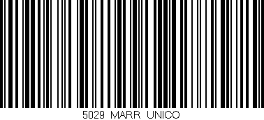 Código de barras (EAN, GTIN, SKU, ISBN): '5029/MARR_UNICO'