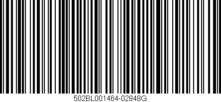 Código de barras (EAN, GTIN, SKU, ISBN): '502BL001464-02848G'