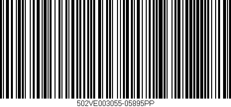 Código de barras (EAN, GTIN, SKU, ISBN): '502VE003055-05895PP'