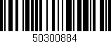 Código de barras (EAN, GTIN, SKU, ISBN): '50300884'