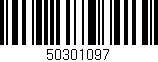 Código de barras (EAN, GTIN, SKU, ISBN): '50301097'