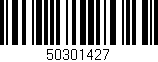 Código de barras (EAN, GTIN, SKU, ISBN): '50301427'