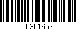 Código de barras (EAN, GTIN, SKU, ISBN): '50301659'