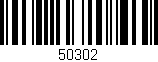 Código de barras (EAN, GTIN, SKU, ISBN): '50302'