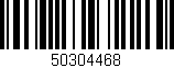 Código de barras (EAN, GTIN, SKU, ISBN): '50304468'