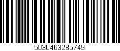 Código de barras (EAN, GTIN, SKU, ISBN): '5030463285749'