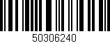 Código de barras (EAN, GTIN, SKU, ISBN): '50306240'