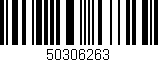 Código de barras (EAN, GTIN, SKU, ISBN): '50306263'