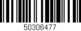 Código de barras (EAN, GTIN, SKU, ISBN): '50306477'