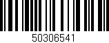 Código de barras (EAN, GTIN, SKU, ISBN): '50306541'
